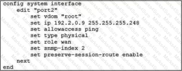 NSE7_SDW-7.2 Question 8