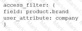 LookML-Developer Question 10