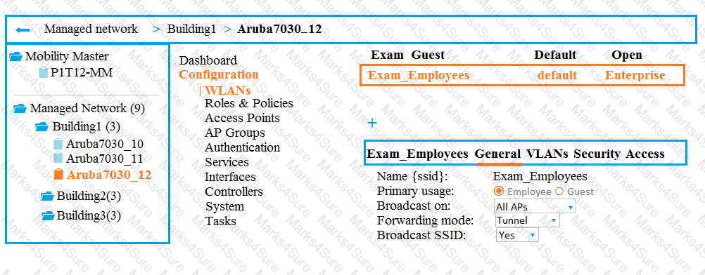 HPE6-A70 Question 34