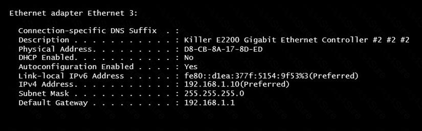 HPE6-A72 Question 10