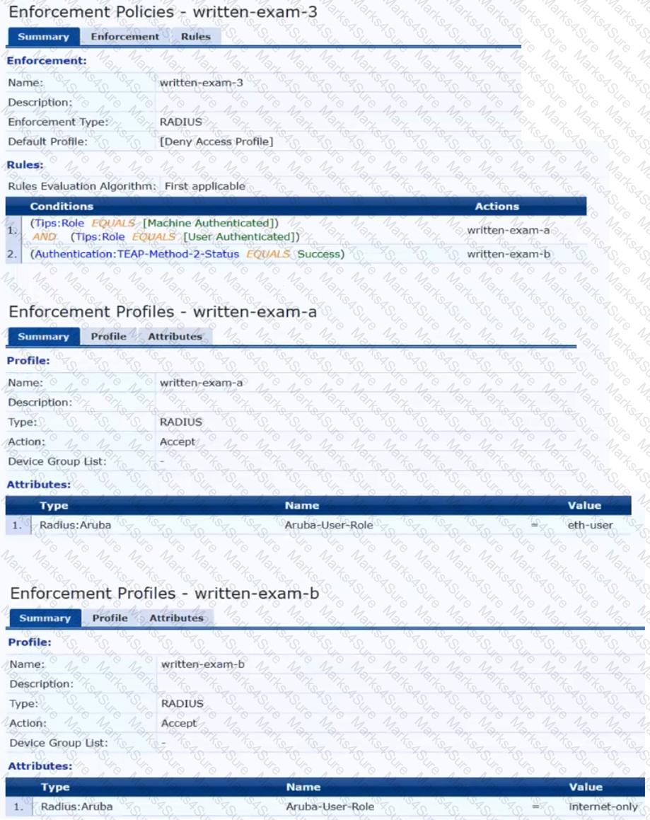 HPE6-A84 Question 17