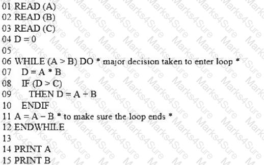 CTAL-TTA Question 50