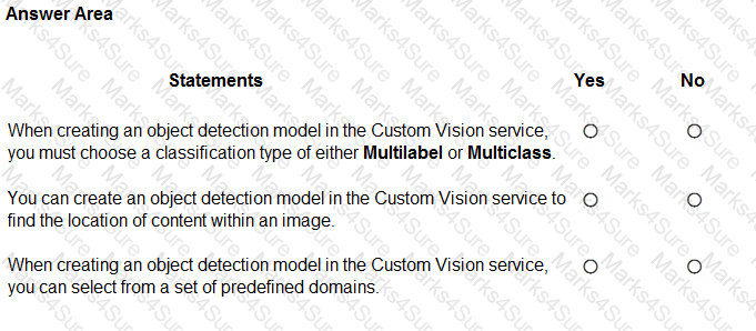 AI-900 Question 7