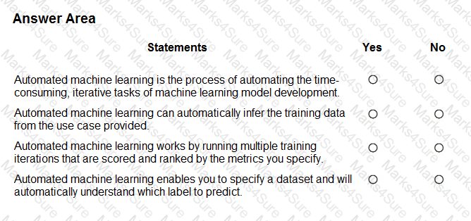 AI-900 Question 34