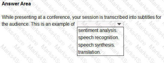 AI-900 Question 68