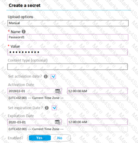 AZ-500 Answer 31