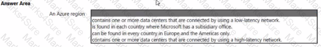 AZ-900 Question 99