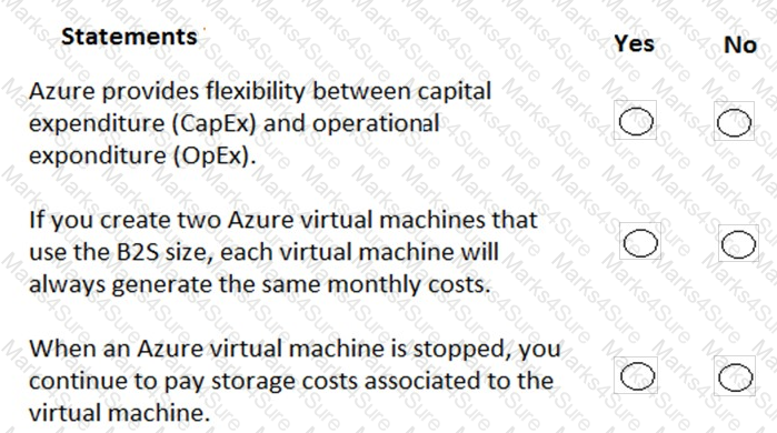 AZ-900 Question 78