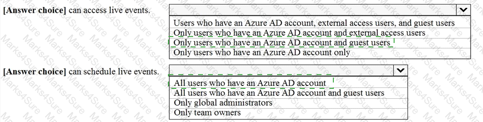 MS-700 Answer 45