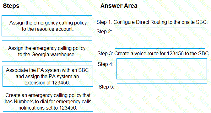 MS-721 Question 16