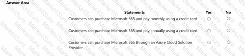 MS-900 Question 60