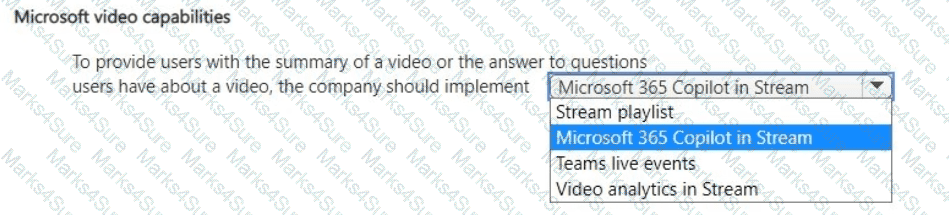 MS-900 Question 5