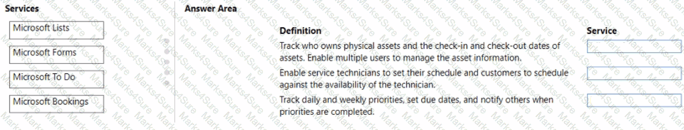 MS-900 Question 101