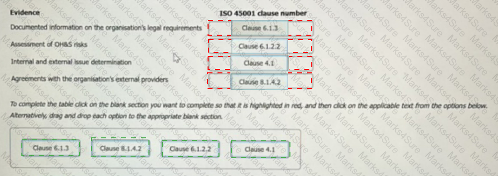 ISO-45001-Lead-Auditor Answer 8