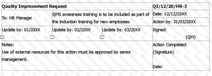 ISO-9001-Lead-Auditor Question 33