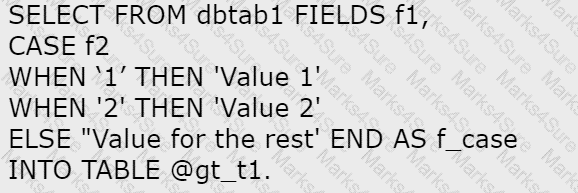 C_ABAPD_2309 Question 10