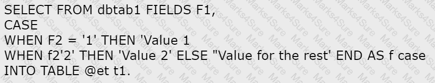 C_ABAPD_2309 Question 10