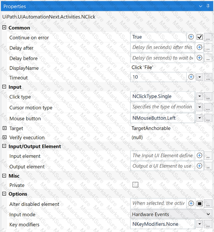 UiPath-ADAv1 Question 69