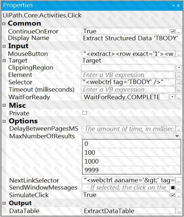 UiPath-ARDv1 Question 33