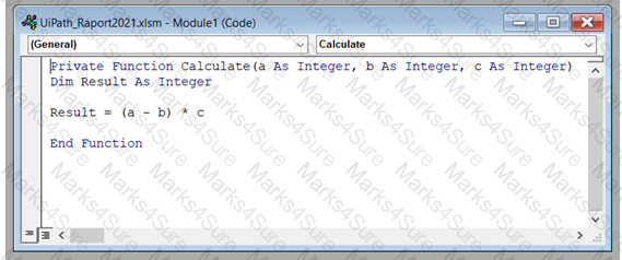 UiPath-ARDv1 Question 95