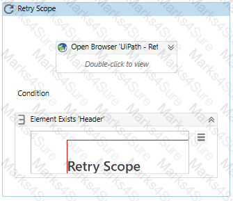UiPath-ARDv1 Question 45