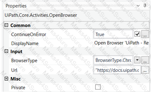 UiPath-ARDv1 Question 45