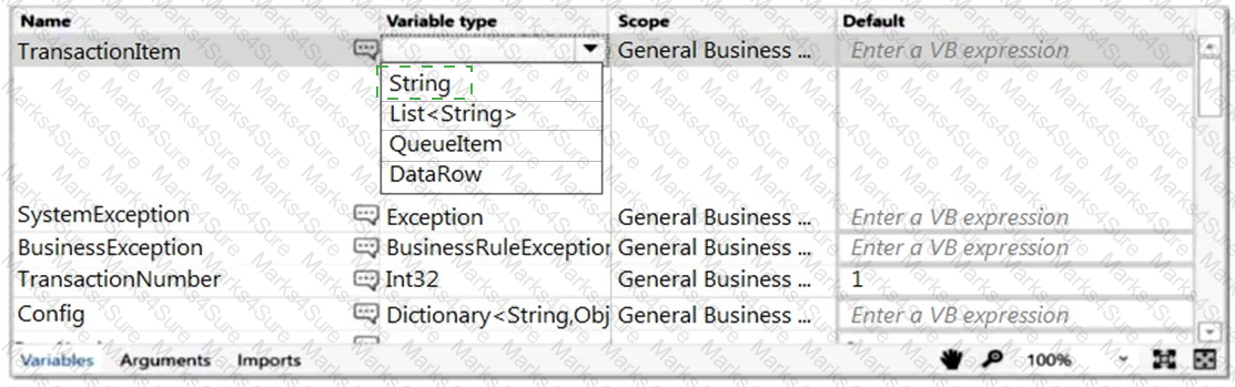 UiPath-ARDv1 Answer 11