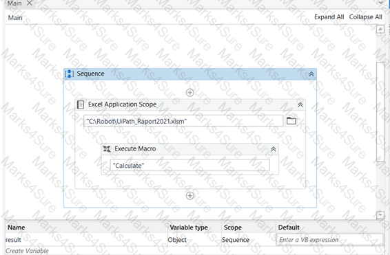 UiPath-ARDv1 Question 95