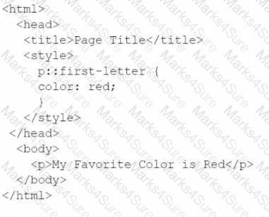 Web-Development-Foundation Question 21
